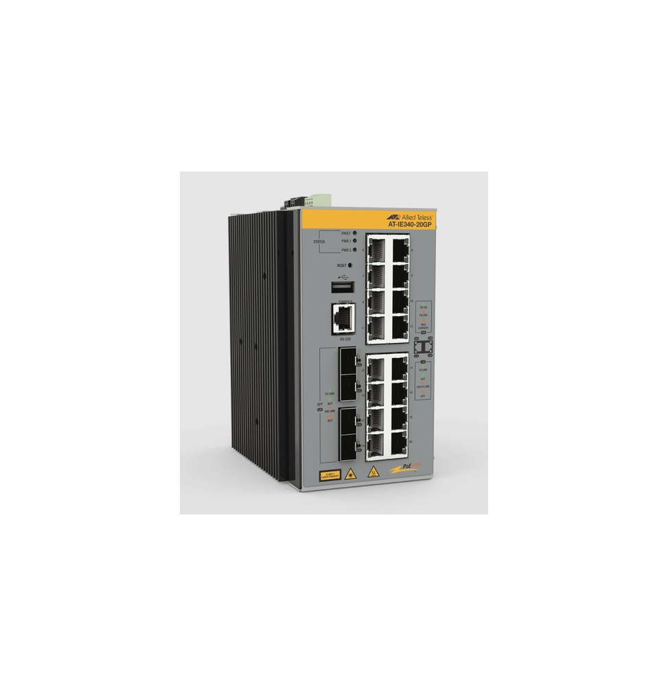 Allied Telesis AT-IE340-20GP-980 switch di rete Gestito L3 Gigabit Ethernet (10/100/1000) Supporto Power over Ethernet (PoE)