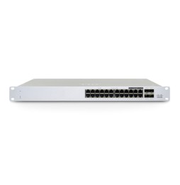 Cisco Meraki MS130-24P switch di rete Gestito L2 Gigabit Ethernet (10/100/1000) Supporto Power over Ethernet (PoE) 1U Bianco