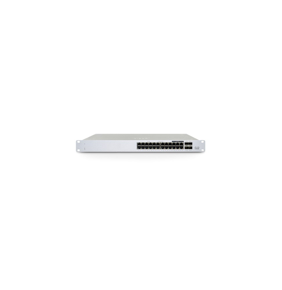 Cisco Meraki MS130-24P switch di rete Gestito L2 Gigabit Ethernet (10/100/1000) Supporto Power over Ethernet (PoE) 1U Bianco