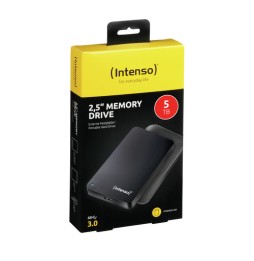 Intenso HDD 5TB USB3 2.5P CON FOLDER disco rigido esterno 5400 Giri/min 2.5' USB tipo A 2.0/3.2 Gen 1 (3.1 Gen 1) Nero