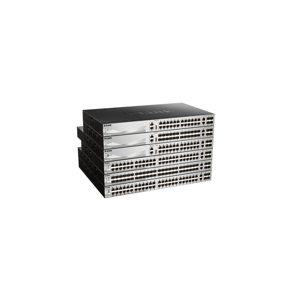 D-Link DGS-3130-30PS/E switch di rete Gestito L3 Gigabit Ethernet (10/100/1000) Supporto Power over Ethernet (PoE) Grigio