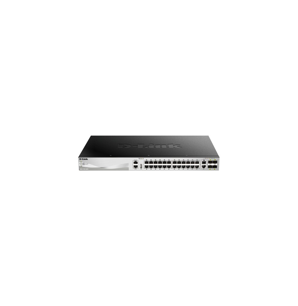 D-Link DGS-3130-30TS/E switch di rete Gestito L3 Gigabit Ethernet (10/100/1000) Grigio