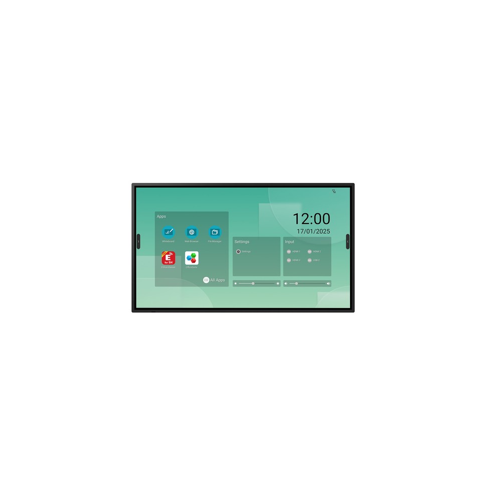 Sharp LM551 Pannello piatto interattivo 139,7 cm (55') LED Wi-Fi 500 cd/m² 4K Ultra HD Nero Touch screen Processore integrato