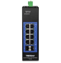 Trendnet TI-G102i Gestito L2 Gigabit Ethernet (10/100/1000) Nero
