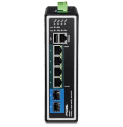 Trendnet TI-BG62I switch di rete Gestito L2+ Gigabit Ethernet (10/100/1000) Supporto Power over Ethernet (PoE) Nero