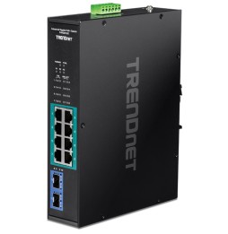 Trendnet TI-PGM102 switch di rete Gigabit Ethernet (10/100/1000) Supporto Power over Ethernet (PoE) Nero