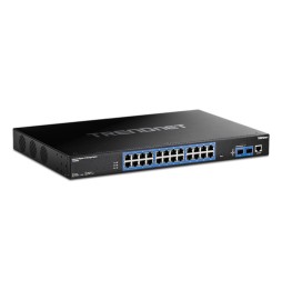 Trendnet TI-RG262I switch di rete Gestito Gigabit Ethernet (10/100/1000) 1U Nero