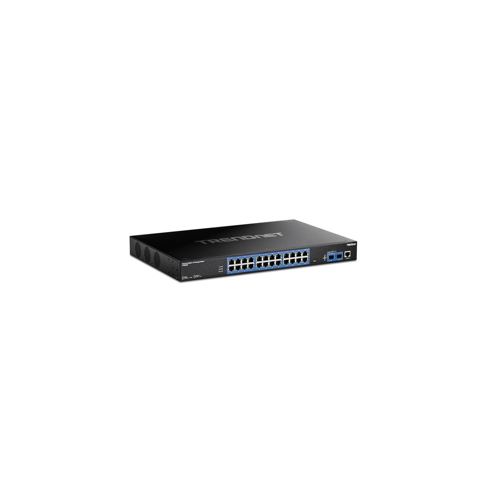 Trendnet TI-RG262I switch di rete Gestito Gigabit Ethernet (10/100/1000) 1U Nero