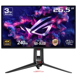ASUS ROG Swift OLED PG27UCDM Monitor PC 67,3 cm (26.5') 3840 x 2160 Pixel 4K Ultra HD QD-OLED Nero