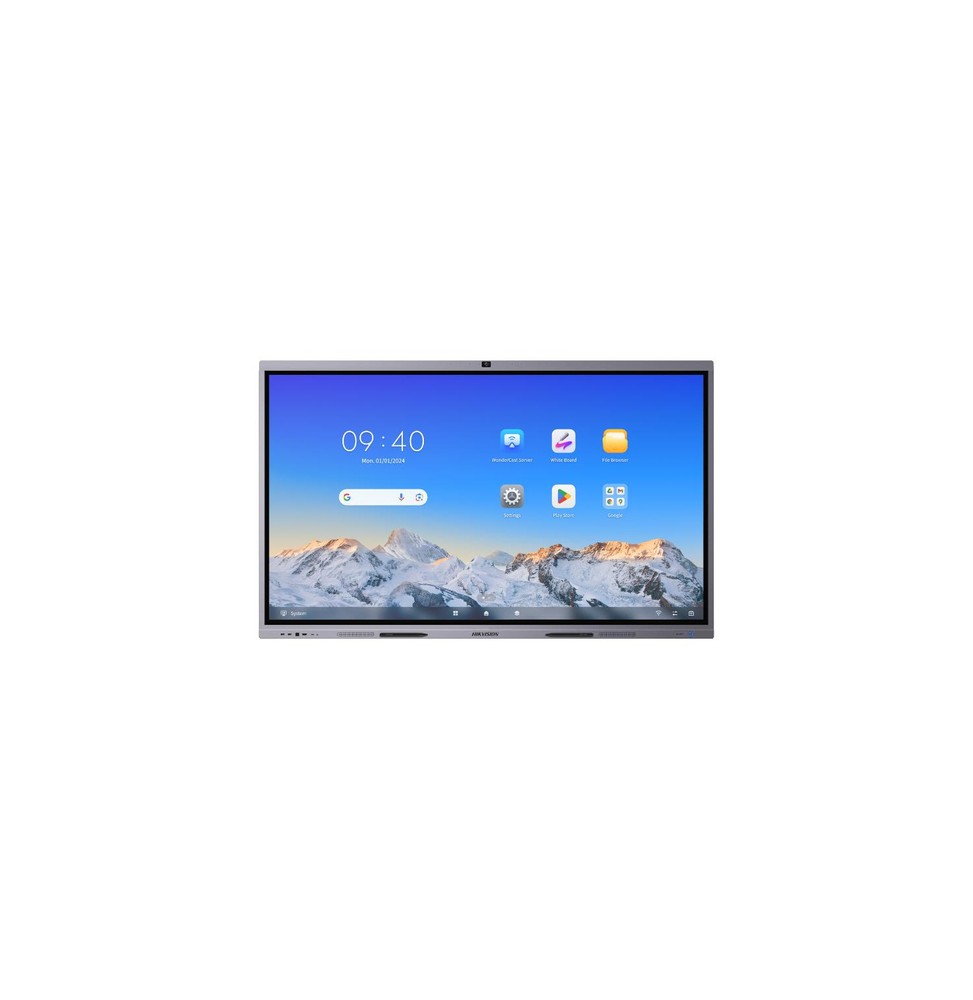 Hikvision DS-D5C98RB/A(EDLA) visualizzatore di messaggi Pannello piatto interattivo 2,49 m (98') LED Wi-Fi 600 cd/m² 4K Ultra