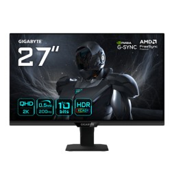 GIGABYTE G27Q20T Monitor Gaming 27” QHD - 2560 x 1440, 200Hz, 0.5ms, Compatibile G-Sync, FreeSync Premium, HDR10, HDMI 2.0,