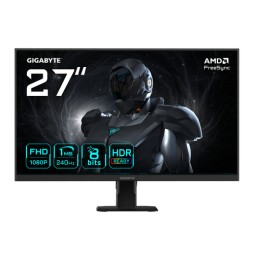 GIGABYTE GS27F2 27' Monitor da Gioco FHD - 1920 x 1080, 240Hz, 1ms, 300 cd/m², FreeSync, HDR Ready, HDMI 2.0, Displayport 1.4
