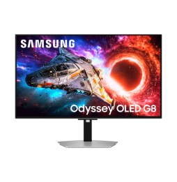 Samsung G80SH Monitor PC 81,3 cm (32') 3840 x 2160 Pixel 4K Ultra HD OLED Argento