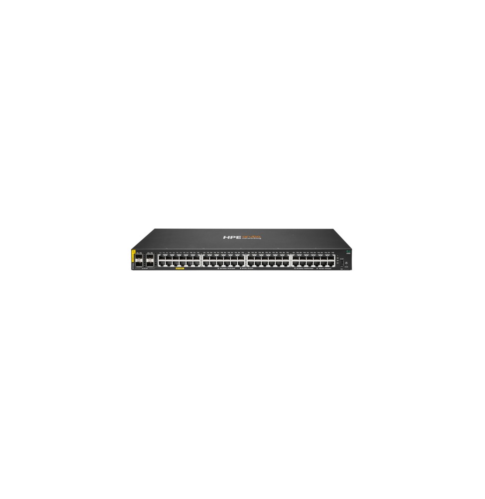 HPE Aruba Networking CX 6100 48G Class4 PoE 4SFP+ 740W Switch