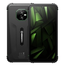 HAMMER Ranger 8/256 GB 15,2 cm (6') Doppia SIM Android 15 4G USB tipo-C 8 GB 5000 mAh Nero, Verde