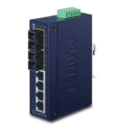 PLANET ISW-621TS15 switch di rete Non gestito L2 Fast Ethernet (10/100) Blu