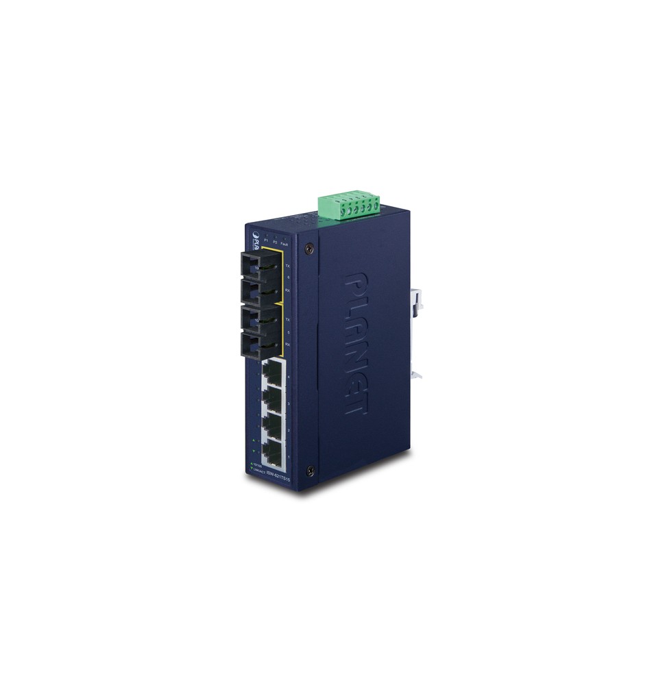 PLANET ISW-621TS15 switch di rete Non gestito L2 Fast Ethernet (10/100) Blu